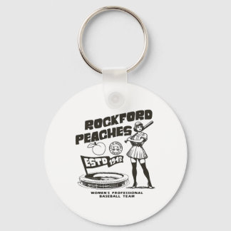 Rockford Peaches Women's Bysebyll Team 1943 -  Key Ring