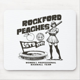 Rockford Peaches Women's Bysebyll Team 1943 -  Mouse Mat