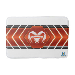 Rockford Rams #2 Bath Mat
