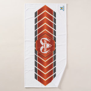 Rockford Rams #2 Bath Towel