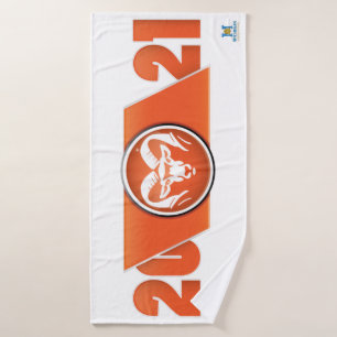 Rockford Rams #5 Bath Towel