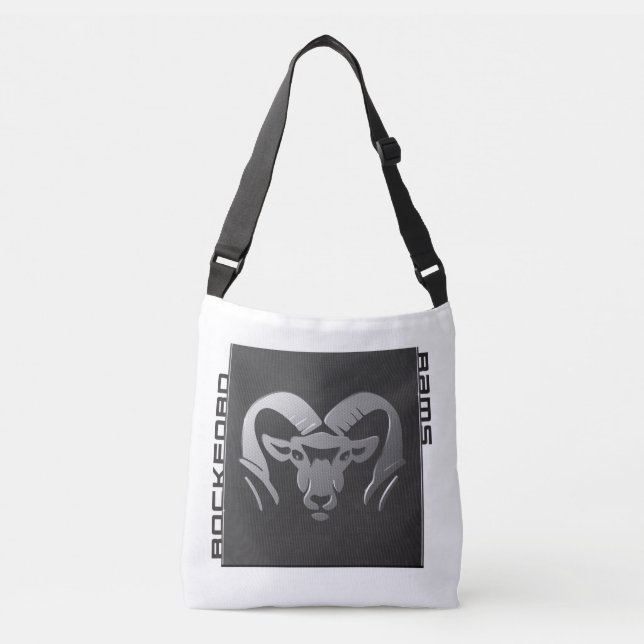 Rockford Rams #6 Crossbody Bag (Front)