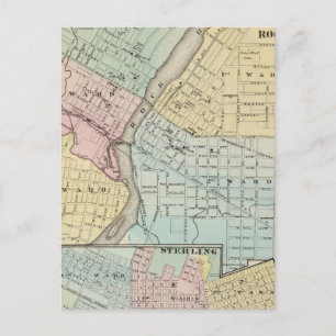 Rockford, Sterling and Rock Falls Postcard