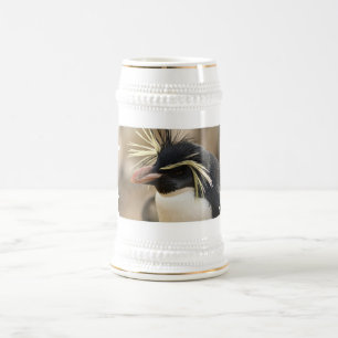 Rockhopper Penguin  Beer Stein