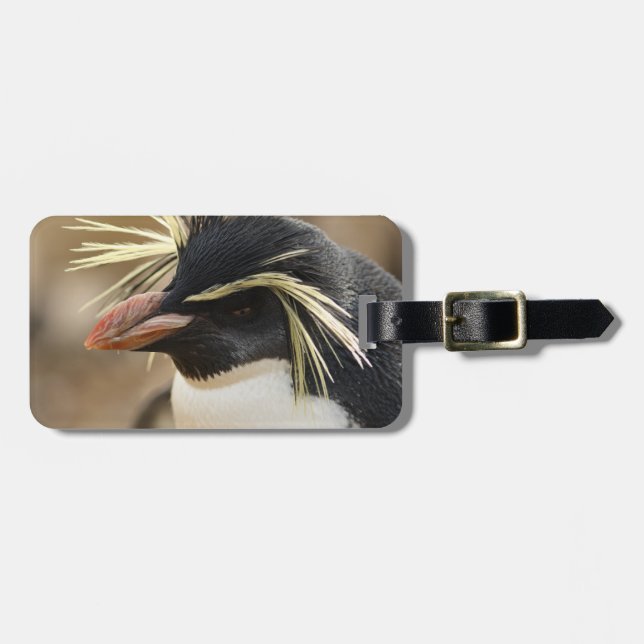 Rockhopper Penguin  Luggage Tag (Front Horizontal)