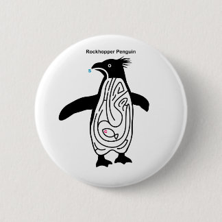 Rockhopper Penguin Maze B 6 Cm Round Badge