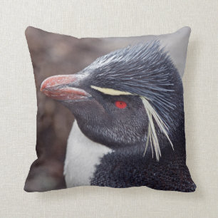 Rockhopper Penguin Pillow