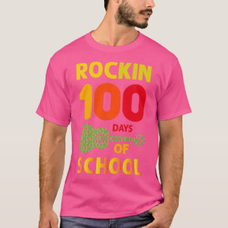 Rockin 100 Days Of School 4 T-Shirt