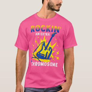 Rockin' An Extra Chromosome Guitar Down Syndrome A T-Shirt