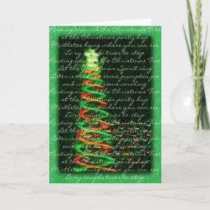 Rockin' Around the Christmas Tree Card