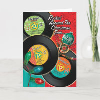 Rockin' Around The Christmas Tree Christmas Cards