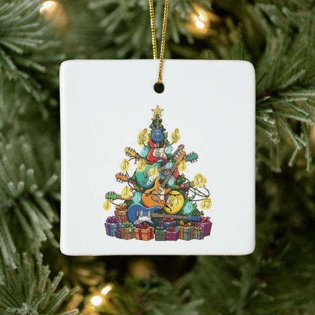  Rockin' Around The Christmas Tree - Electric  Ceramic Ornament (Tree)