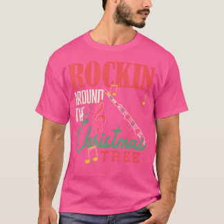 Rockin Around The Christmas Tree Flute T-Shirt