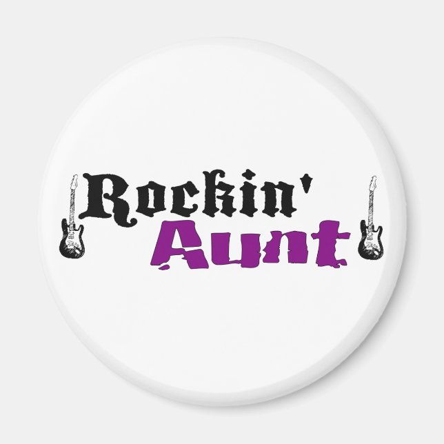 Rockin Aunt Magnet (Front)