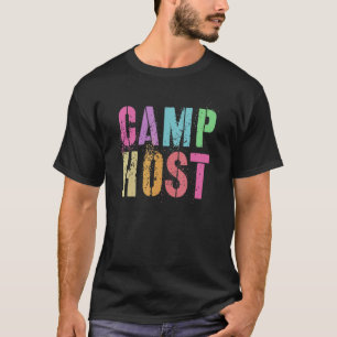 Rockin' Camp Host Summer Staff Counsellor Teacher T-Shirt