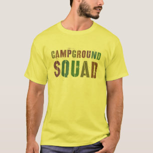 Rockin' CAMPGROUND SQUAD Summer Counselor Teacher T-Shirt