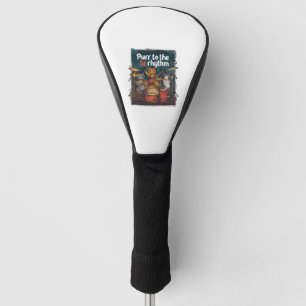 Rockin' Cat Band Golf Head Cover