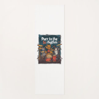 Rockin' Cat Band Yoga Mat
