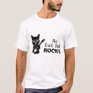 Rockin' Cat Dad T-Shirt