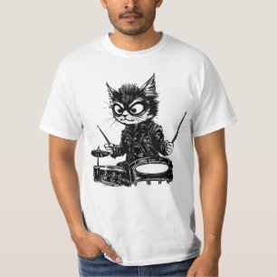 Rockin’ Cat Drummer T-Shirt