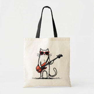 Rockin’ Cat Tote Bag