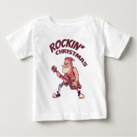 Rockin Christmas, Santa rocking with Guitar Invita