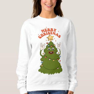 Rockin' Christmas Tree - A Festive Holiday Jam Sweatshirt