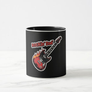 Rockin’ Dad – Electric Guitar Father’s Day Mug