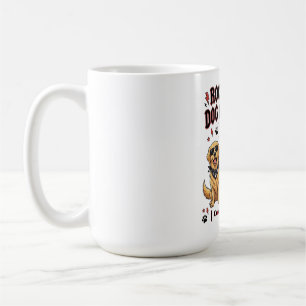 Rockin' Dog Mom Life Golden Retriever Bernese  Coffee Mug
