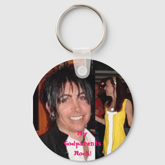 Rockin Godarents Key Ring (Front)