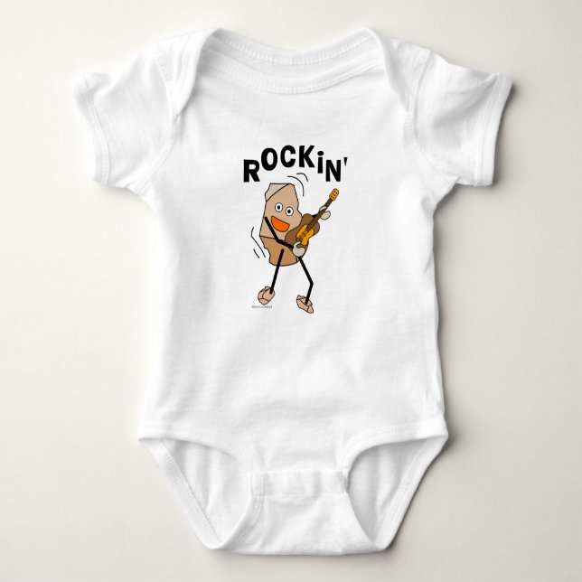 Rockin' Guitar Baby Bodysuit (Front)