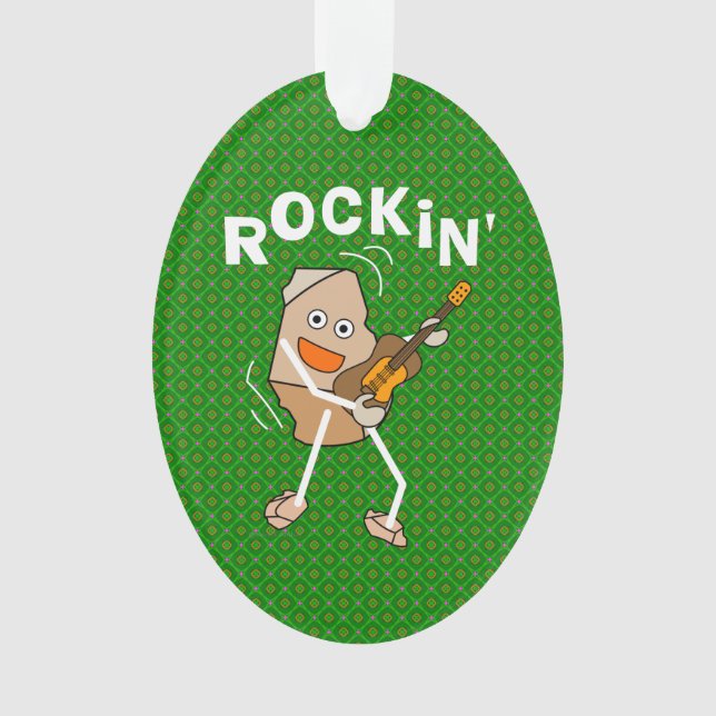 Rockin' Guitar Ornament (Front)