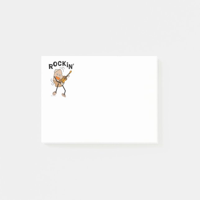 Rockin' Guitar Post-it Notes (Front)
