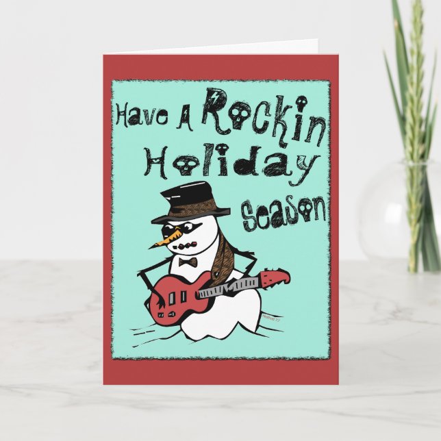 Rockin Holiday Card (Front)