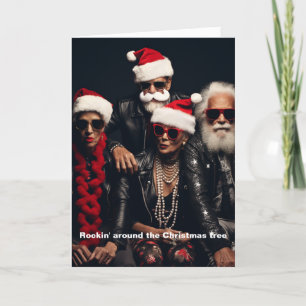 Rockin' Joyous Holiday Card