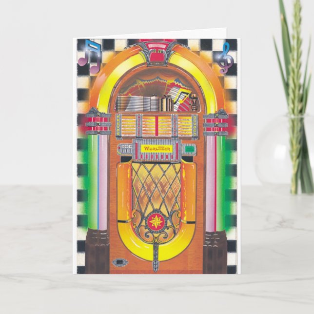Rockin' Jukebox Card (Front)