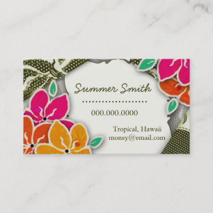 ROCKIN' LAINEY HAWAIIAN BUSINESS CARD