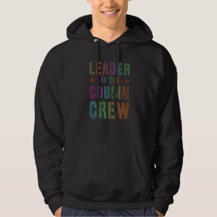 Rockin' Leader Of The Cousin Crew Grandma Grandpa Hoodie