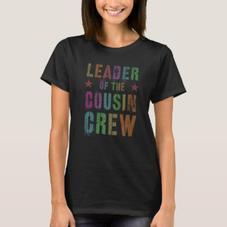 Rockin' Leader Of The Cousin Crew  Grandma Grandpa T-Shirt
