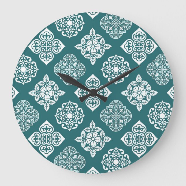 ROCKIN' MOROCCAN LARGE CLOCK (Front)