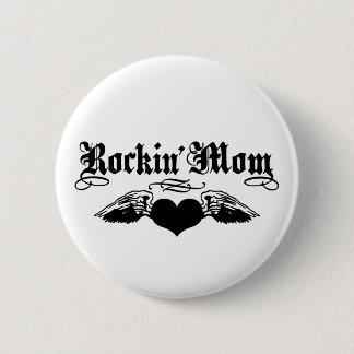 Rockin' Mum 6 Cm Round Badge