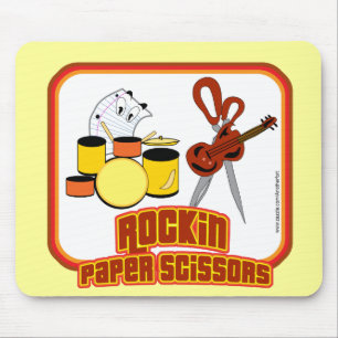 Rockin Paper Scissors Mouse Mat
