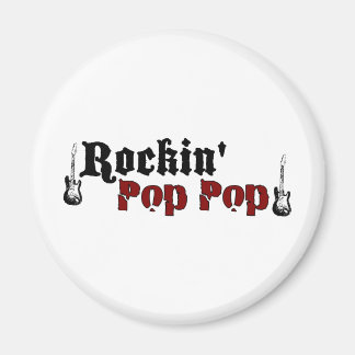 Rockin Pop Pop Magnet