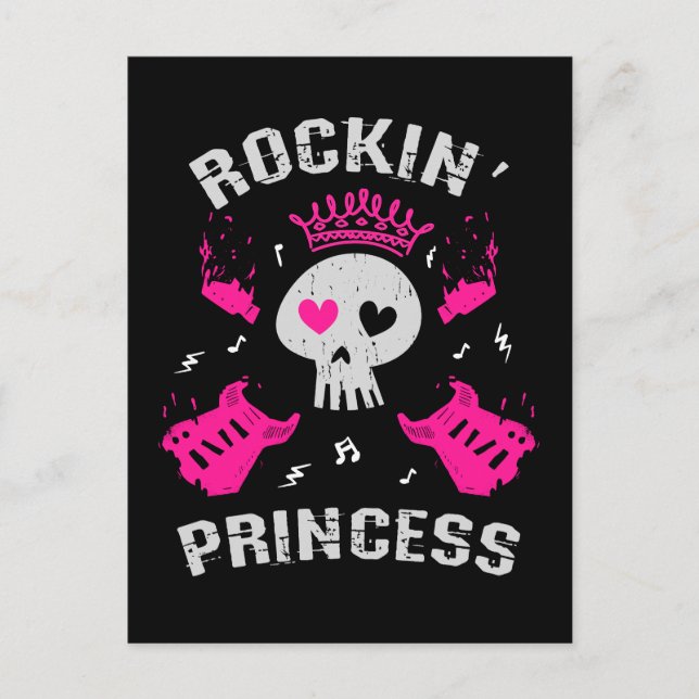 Rockin' Princess Postcard (Front)