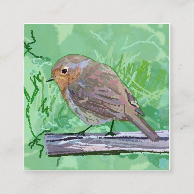 Rockin Robin Enclosure Card (Front)
