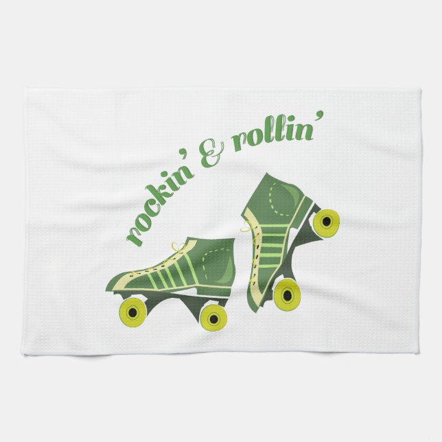 Rockin & Rollin Tea Towel (Horizontal)