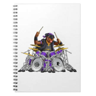 Rockin' Rottie Drummer Notebook