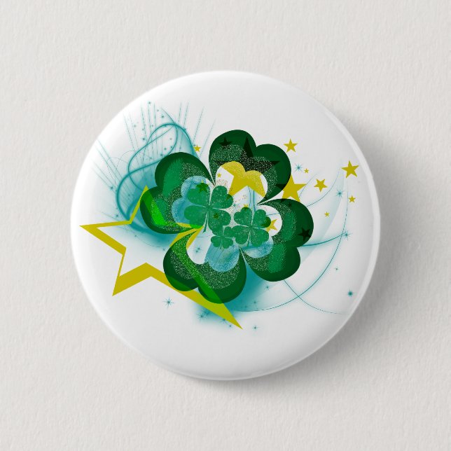 Rockin' Shamrocks Button (Front)