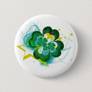 Rockin' Shamrocks Button