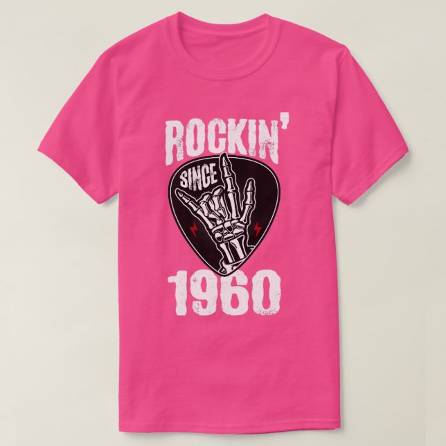 Rockin since 1960 T-Shirt (Design Front)